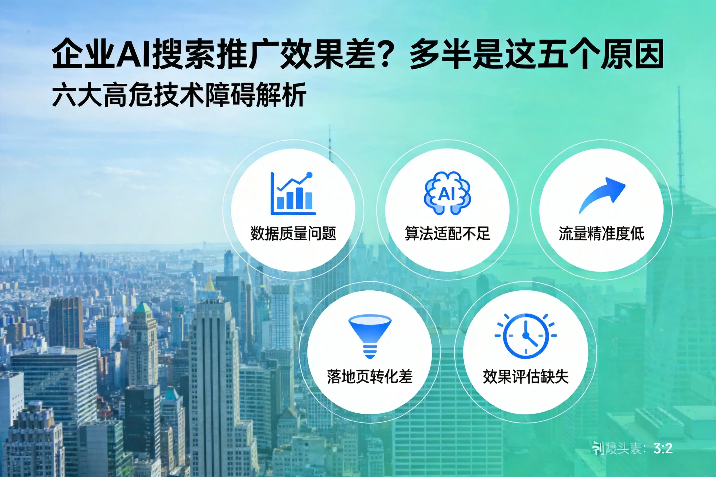 望花企业AI搜索推广效果差?多半是这五个原因